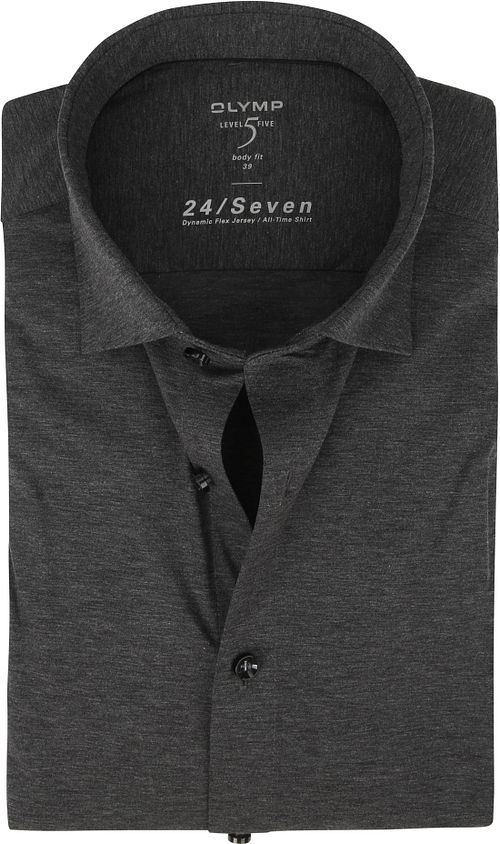 OLYMP Lvl 5 Hemd 24/Seven Dunkelgrau Product
