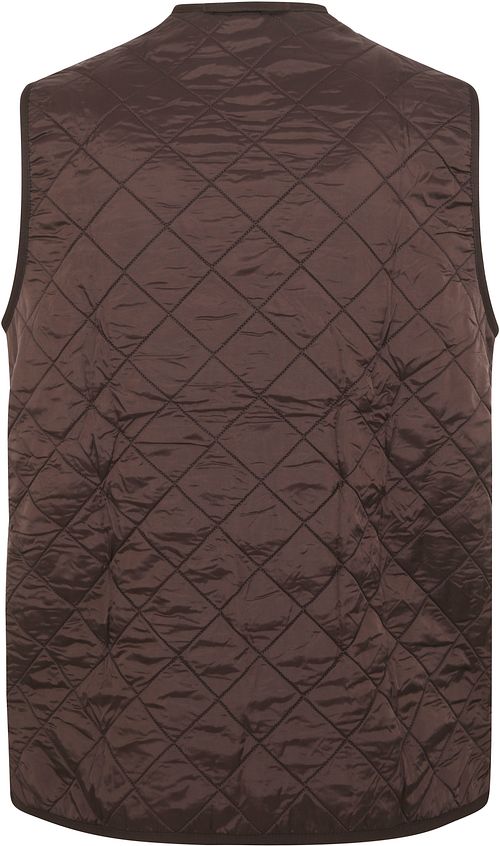 Barbour Innenfutter Polarquilt Braun Product / Achterkant