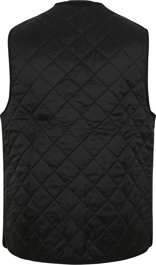 Barbour pikowana podpinka na zamek, czarna Product / Achterkant