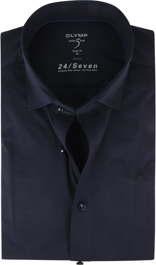 OLYMP Lvl 5 Hemd 24/Seven Marine Blau Product