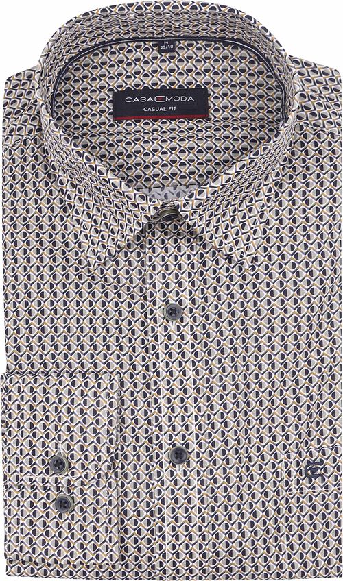 CASAMODA Camicia stampa verde Product