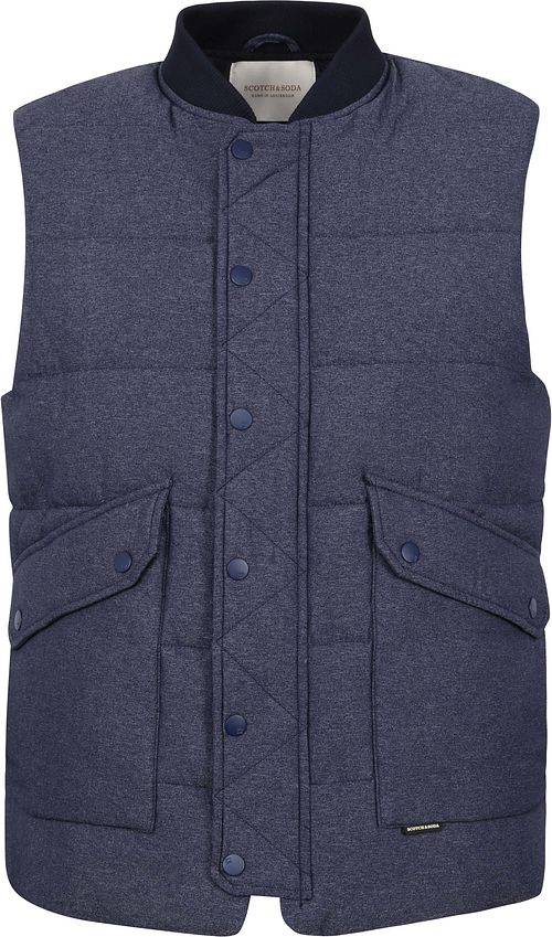 Scotch and Soda Bomber Bodywarmer Mørkeblå Product