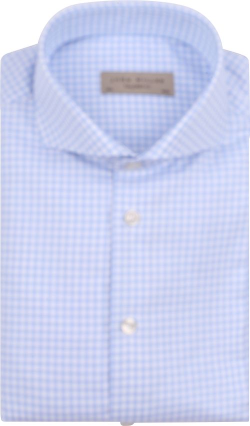 John Miller Shirt Checks Light Blue Product