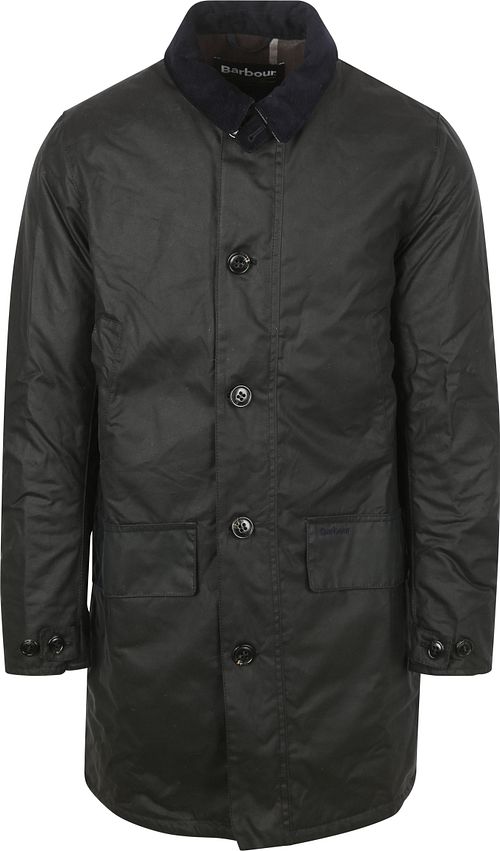 Barbour Voksfrakke Mac Navy Product