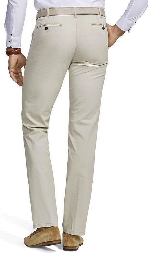 Chino Meyer Bonn grigio Model / Achterkant