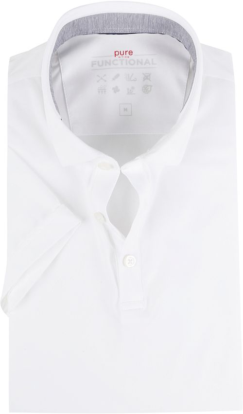 Pure Funktionell Polo Vit Product