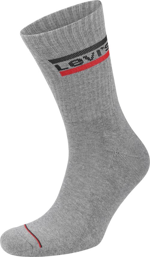 Levi's 2-Pack calze Sportswear grigio/bianco Product