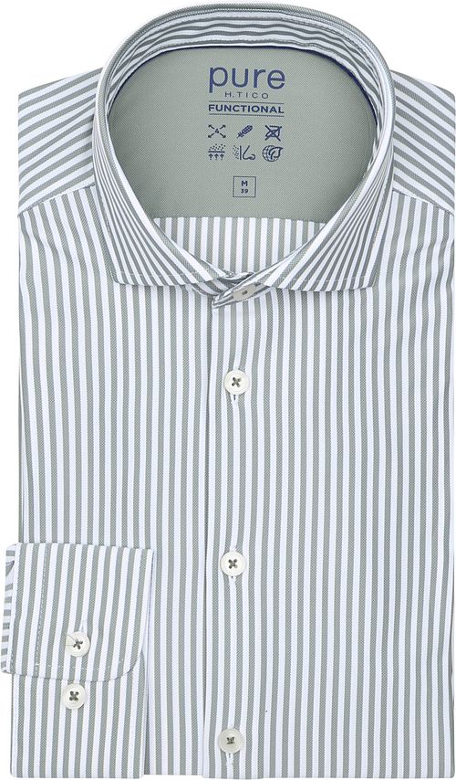 Pure The Functional Shirt de rayas verde Product