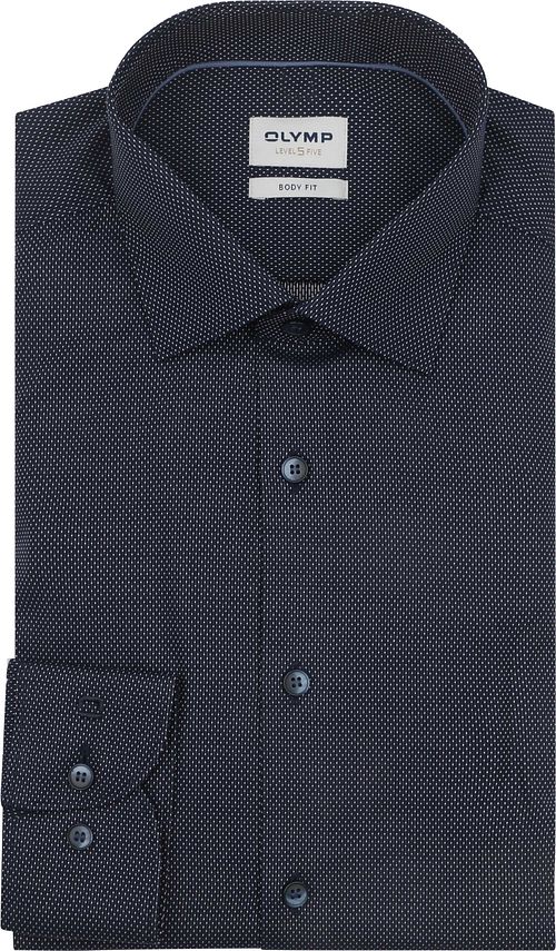 OLYMP Level 5 Hemd Pinpoint Navy Product