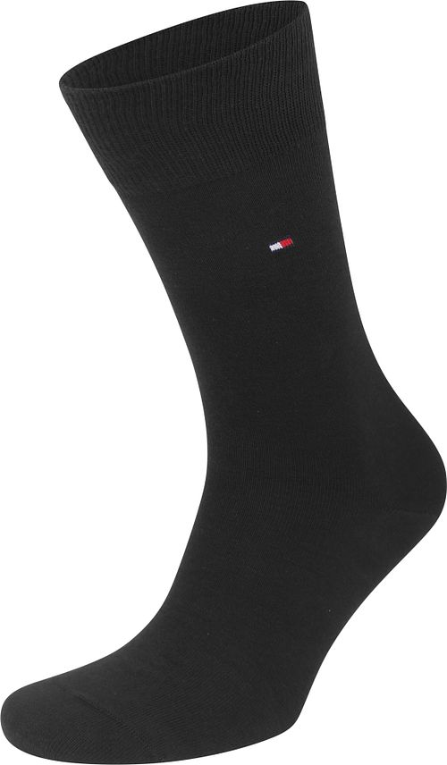 Tommy Hilfiger Chaussettes 2 Paires Rayures Uni Noir Product