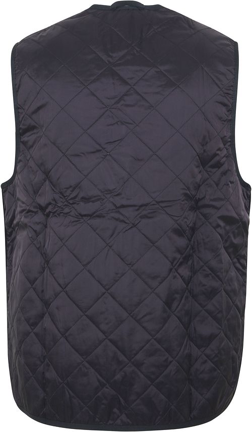 Barbour Innenfutter Beaufort Dunkelblau Product / Achterkant
