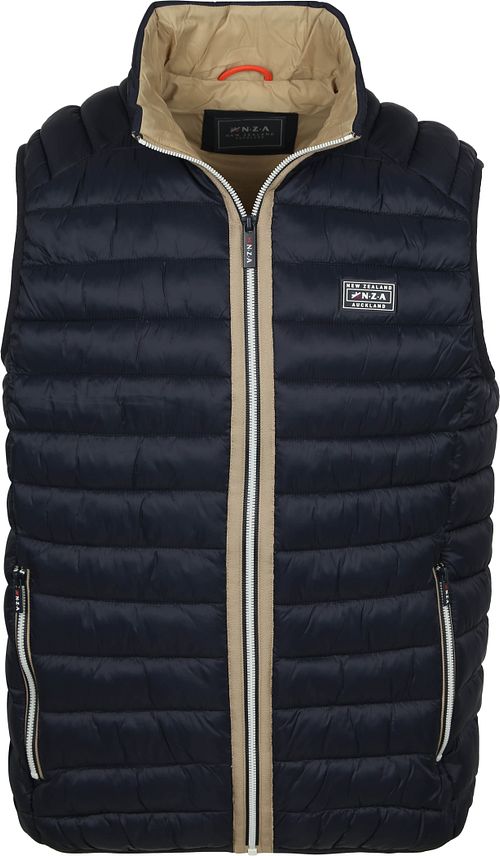 NZA Varmevest Puffer Navy