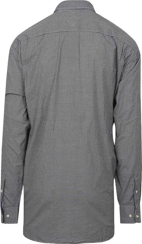 Tommy Hilfiger Big And Tall Overhemd Ruit Blauw Product / Achterkant