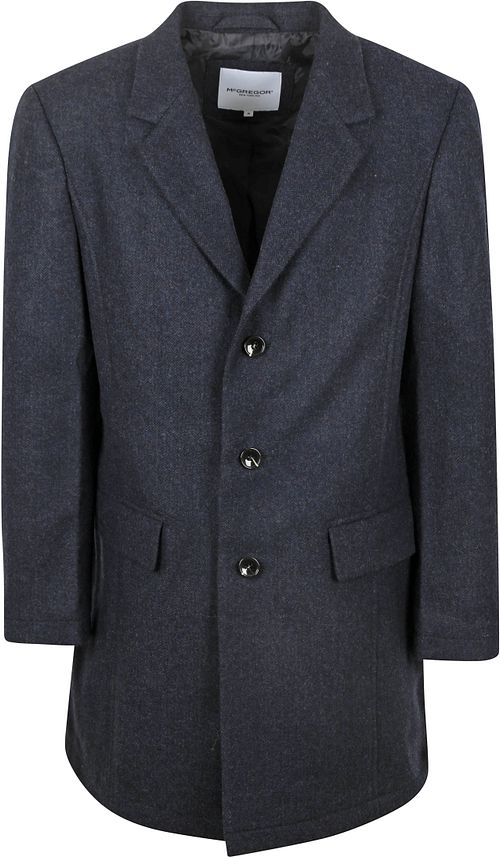 McGregor Coat Laine Herringbone Marine Product