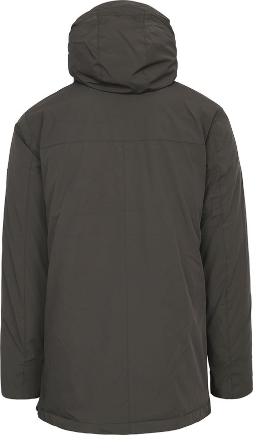 Suitable Veste d'Hiver Baz Vert Foncé Product / Achterkant