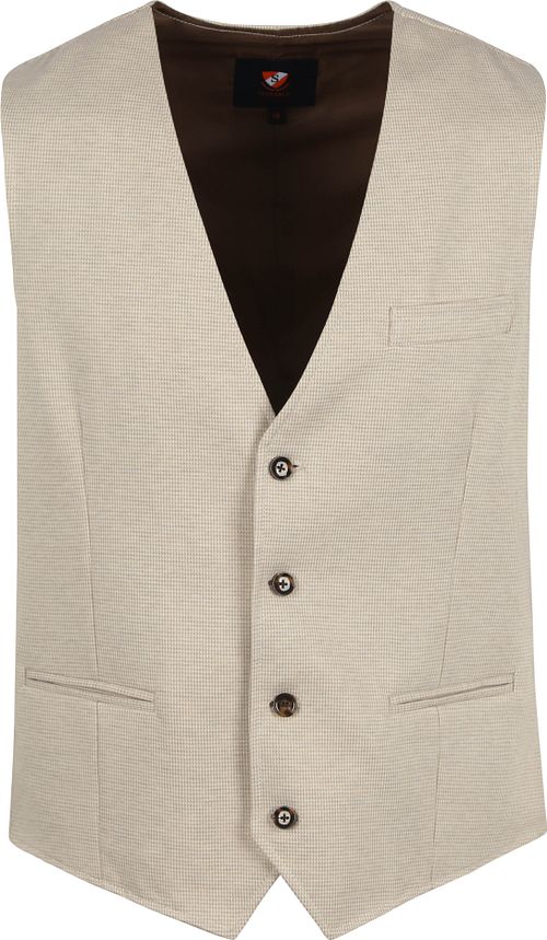 Suitable Grå Beige Vest Product