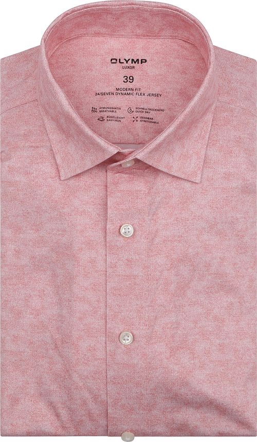 Camisa OLYMP Luxor elástica rosa Product