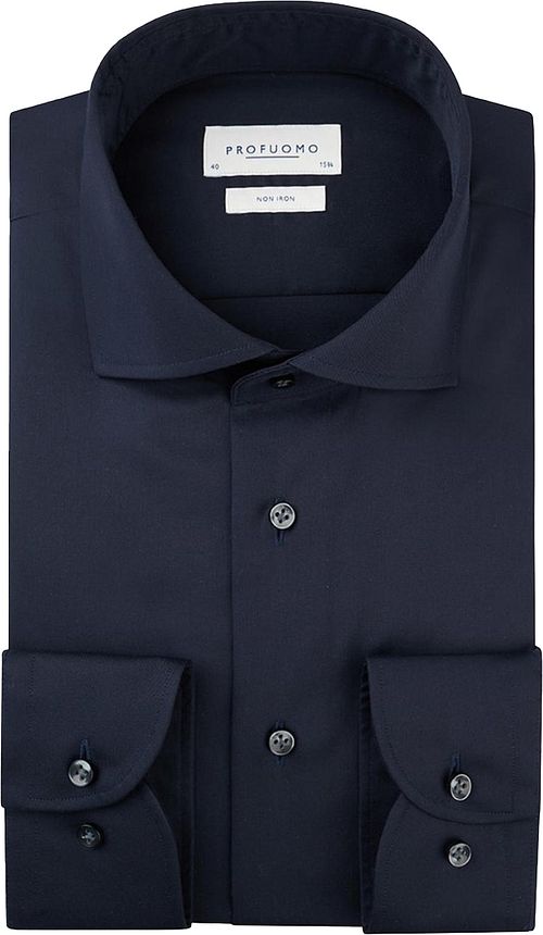 Profuomo Hemd Slim Fit Dunkelblau Product