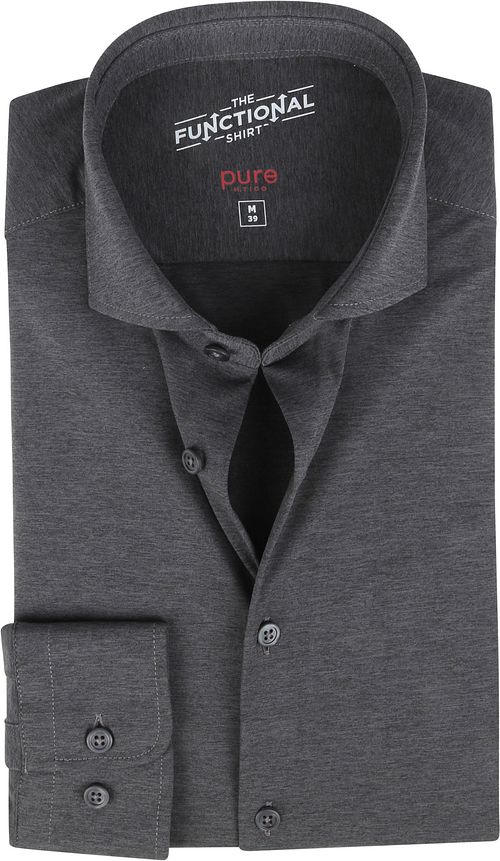 Pure H.Tico Le Chemise Fonctionnelle Anthracite Product