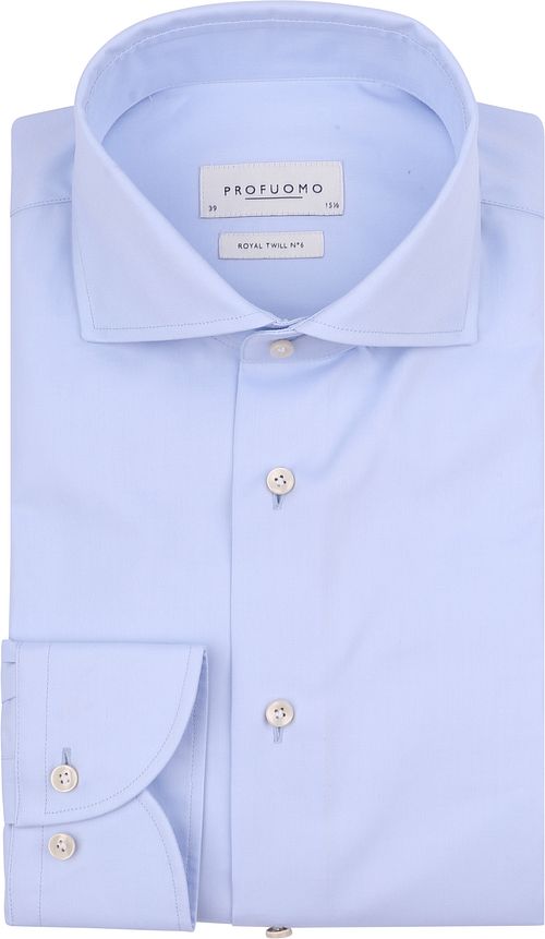Profuomo Hadleighs Royal Twill Shirt No6 Blå Product