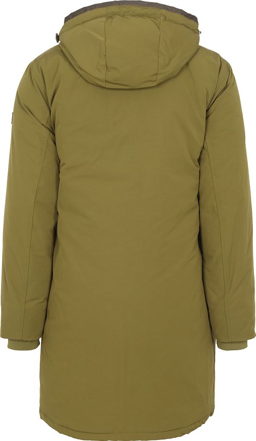 Scotch & Soda Parka Jacka Olivgrön Product / Achterkant