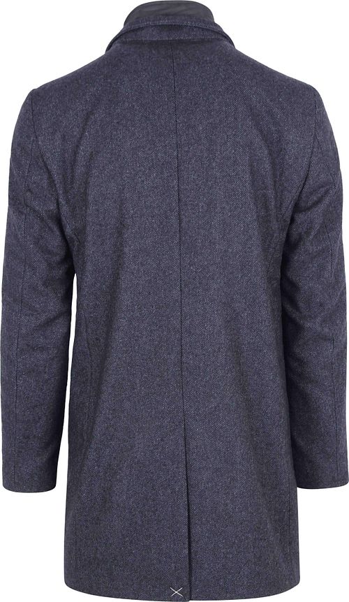 Suitable Prestige Hamburg Frakke i Navy Product / Achterkant