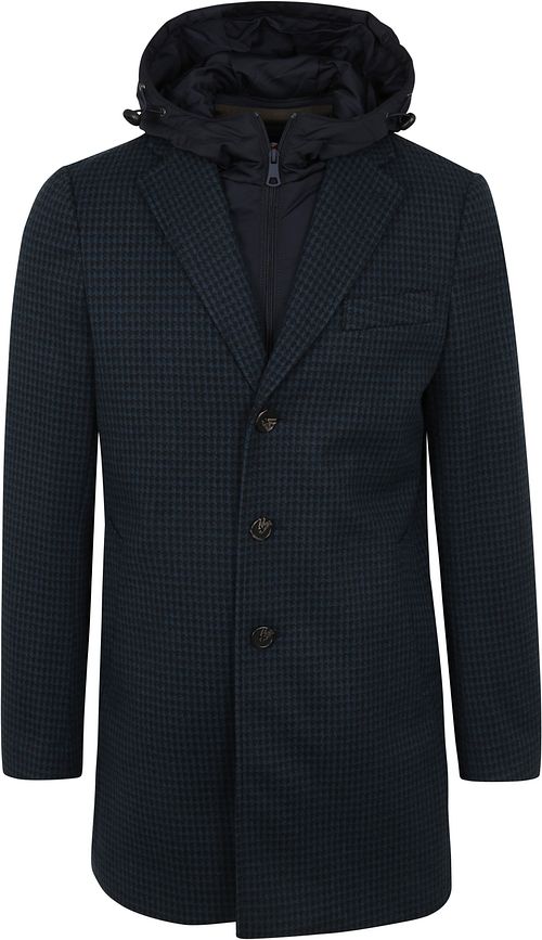 Suitable Manteau à capuche Marine Product