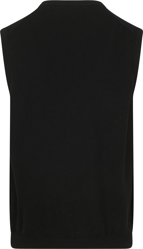 Olymp Spencer Merino Zwart Product / Achterkant