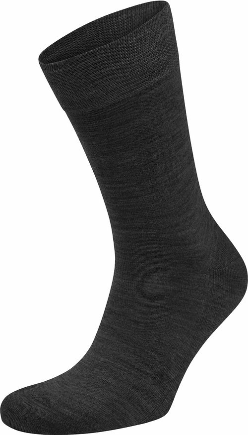 Suitable skarpety z wełny merino antracytowe 2-pak Product