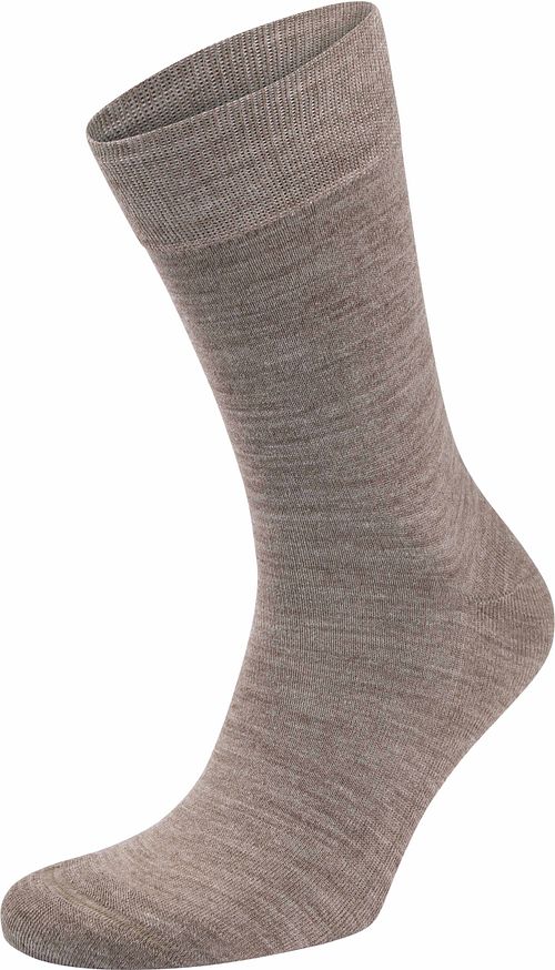 Suitable Skarpety z wełny merino Taupe 2-pack Product