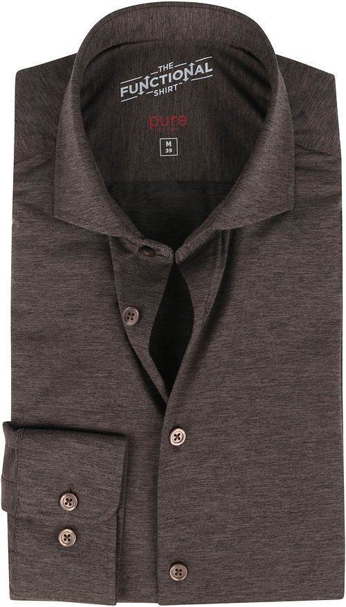 Pure H.Tico The Functional Shirt Braun Product