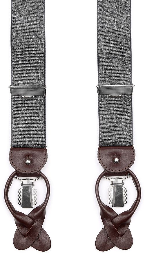 Profuomo Bretelles Anthracite Melange Product