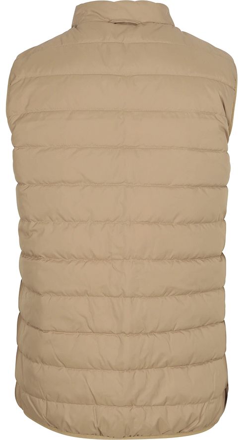 Dwustronna kamizelka puchowa Barbour w kolorze beżowym Product / Achterkant