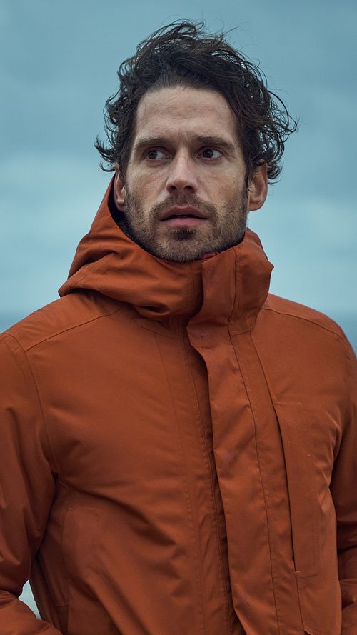 Didriksons Adam Chaqueta Rust Model / Sfeerbeeld