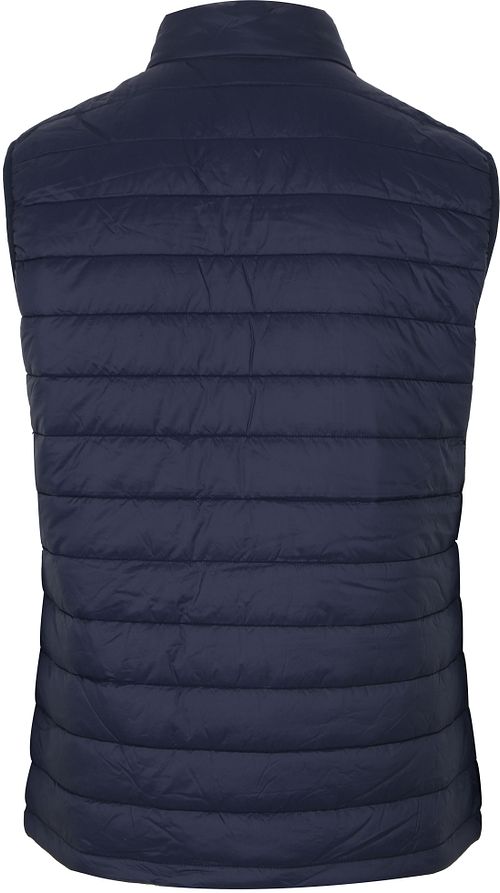 Suitable Vattert Vest Marineblå Product / Achterkant