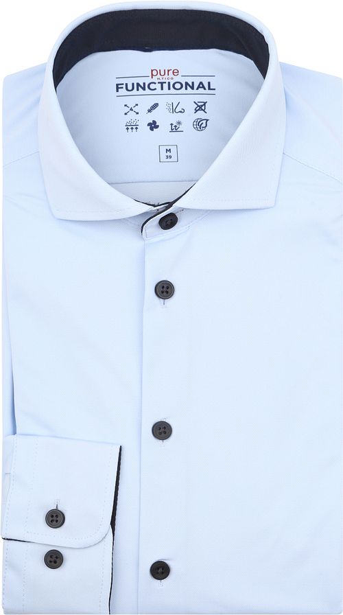 Pure The Functional Shirt Lichtblauw Product / Detail