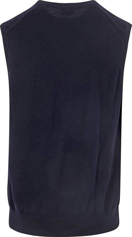 Olymp Spencer Wol Blauw Product / Achterkant