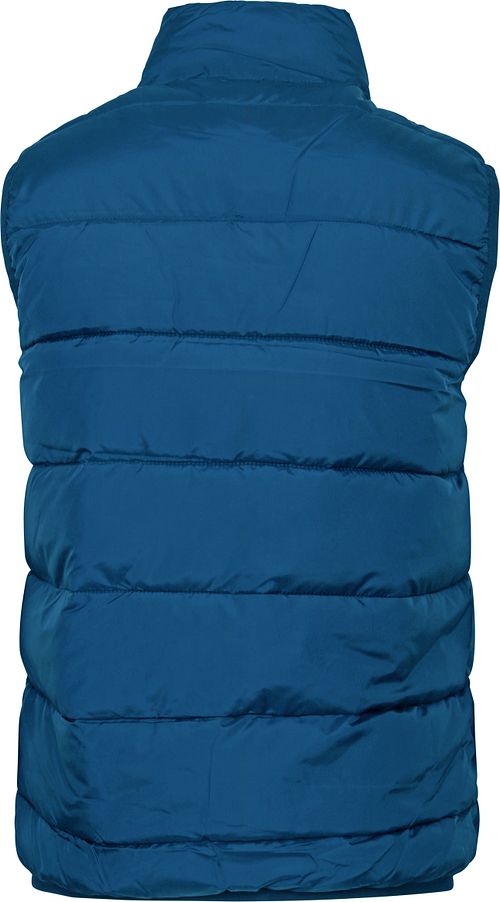 Suitable Bodywarmer Mountain Mid Blauw Product / Achterkant