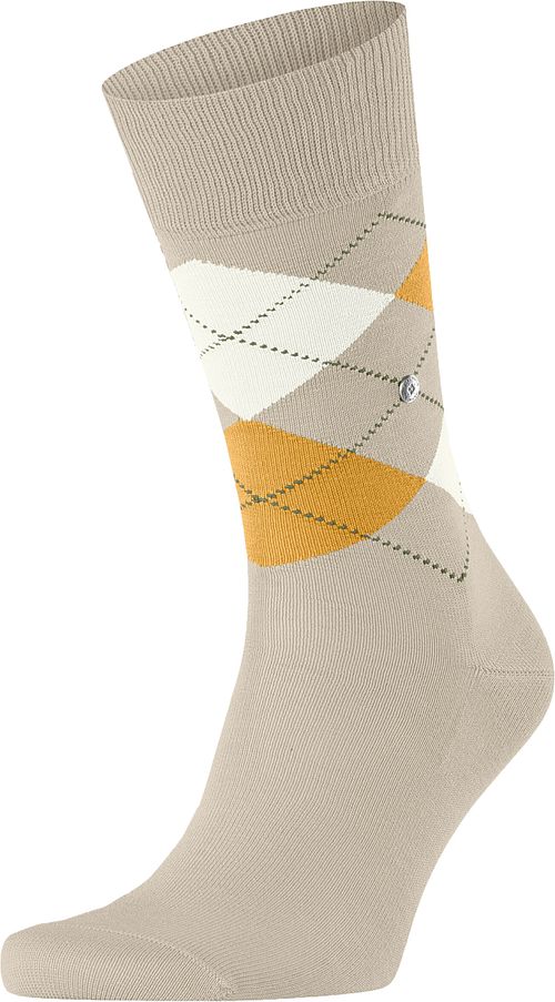 Burlington Manchester Sokker Rutete Ecru Product