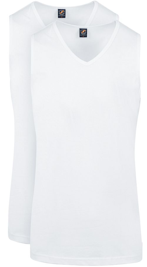 Suitable Viless T-Shirt smanicata bianca 2-pack Product