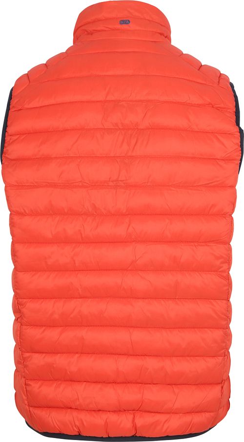 NZA Veste Sans Manches Harvey Rouge Orange Product / Achterkant