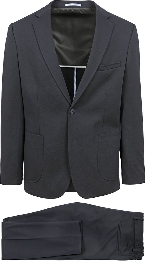Traje de jersey Suitable en azul marino Product