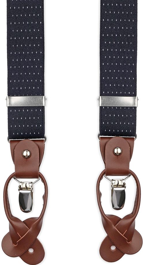 Bretelle Suitable Luxe navy a pois Product