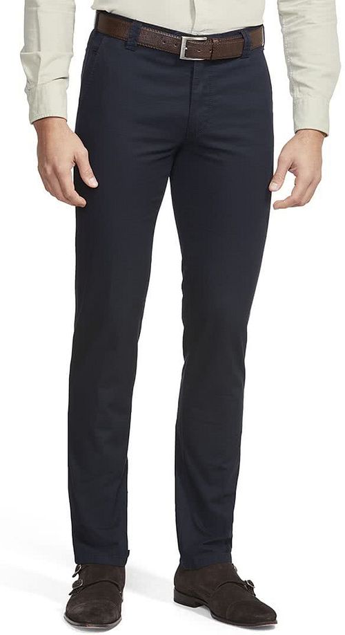Meyer Chino Bonn Donkerblauw Model / Voorkant