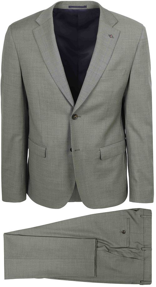 Suitable Toulon Suit Wool Olive Product