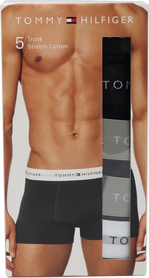 Tommy Hilfiger Trunk Bóxer Negro Pack De 5 Pares Verpakking