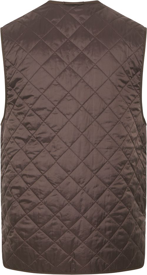 Barbour Bodywarmer Bruin Product / Achterkant