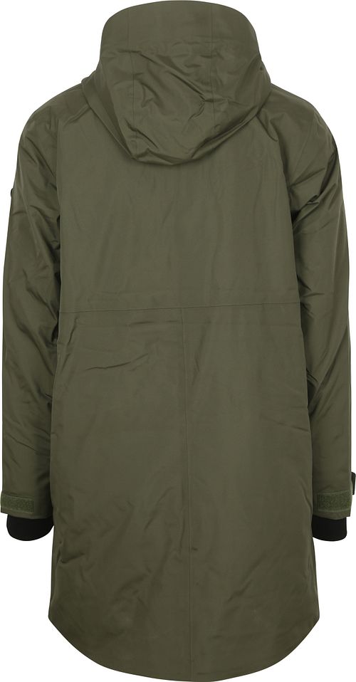Parka Didriksons Kenny w kolorze zielonym Product / Achterkant