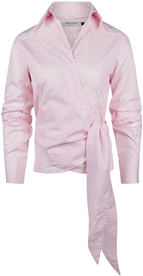 Steppin' Out Blouse Julia Stripe Pink Product