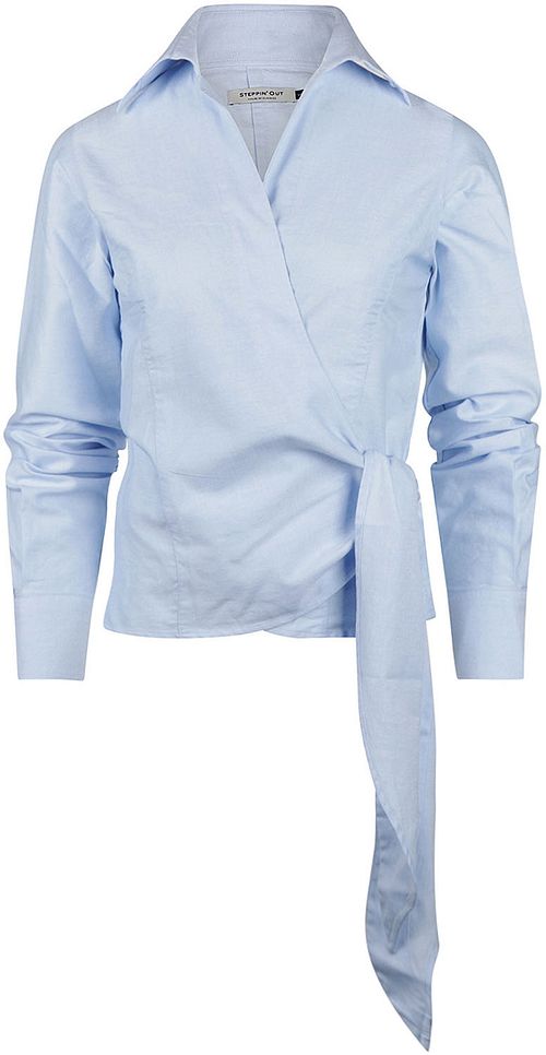 Steppin' Out Binde Bluse Julia Oxford Lyseblå Product